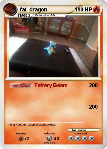 Pokemon fat  dragon