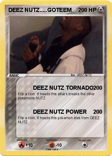 Pokemon DEEZ NUTZ.....GOTEEM