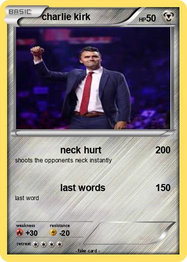 Pokemon charlie kirk