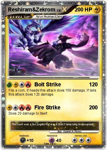 Pokemon Reshiram&Zekrom