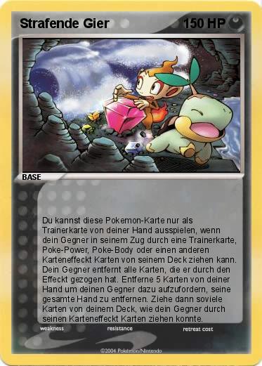 Pokemon Strafende Gier