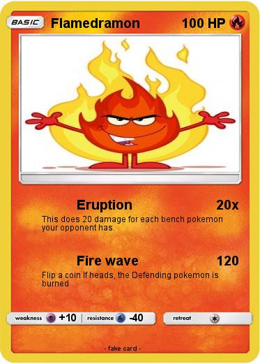 Pokemon Flamedramon