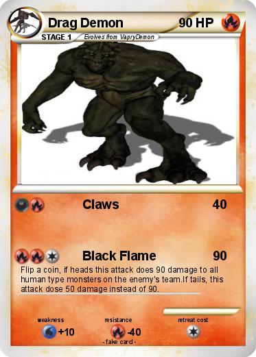 Pokemon Drag Demon
