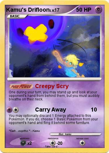 Pokemon Kamu's Drifloon