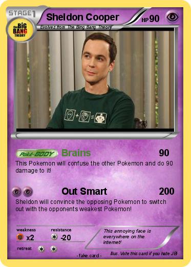 Pokemon Sheldon Cooper