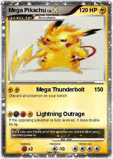 Pokemon Mega Pikachu