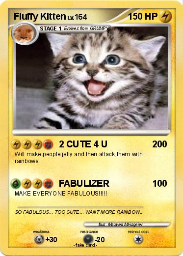 Pokemon Fluffy Kitten