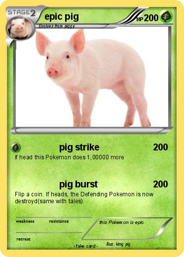 Pokemon epic pig