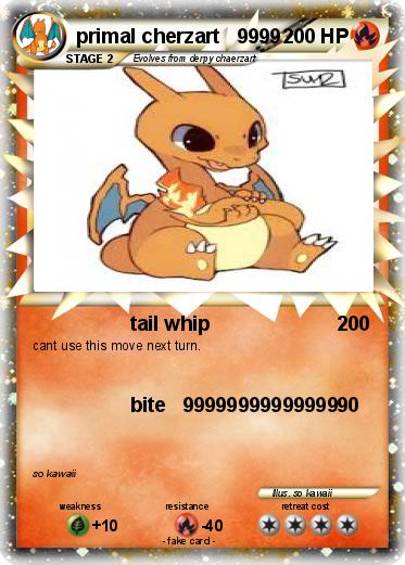 Pokemon primal cherzart   9999