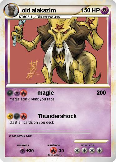 Pokemon old alakazim