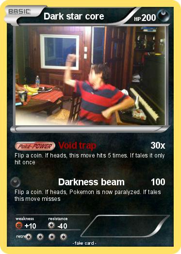 Pokemon Dark star core