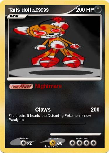 Pokemon Tails doll