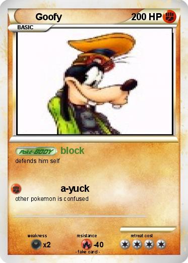 Pokemon Goofy