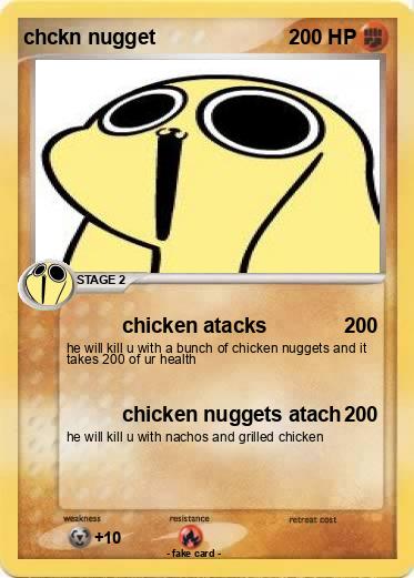 Pokemon chckn nugget Pokemon chckn nugget