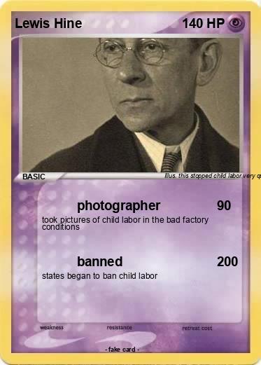 Pokemon Lewis Hine
