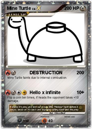 Pokemon Mine Turtle
