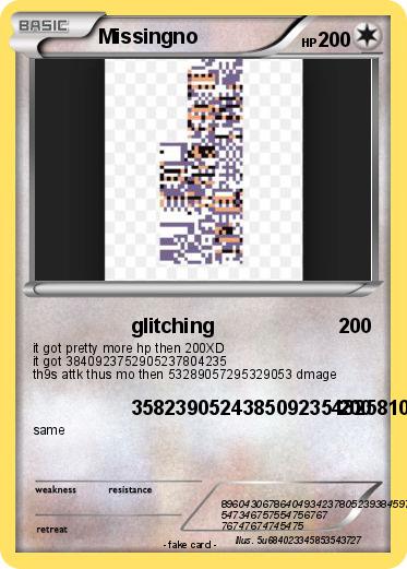 Pokemon Missingno