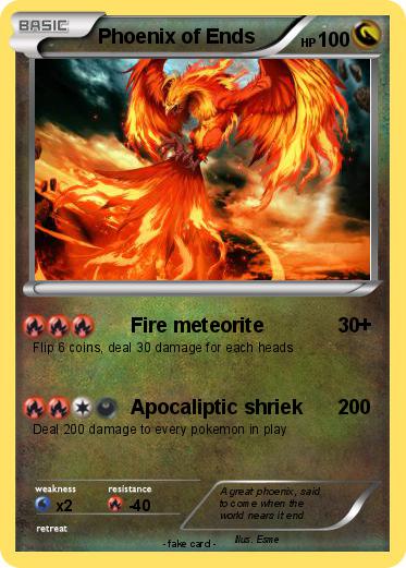 Pokemon Phoenix of Ends