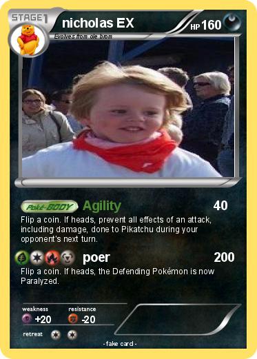 Pokemon nicholas EX