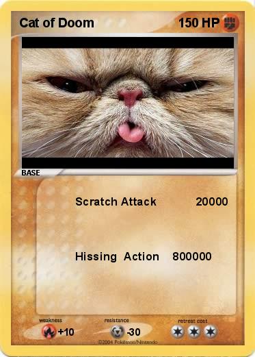 Pokemon Cat of Doom