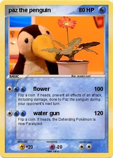 Pokemon paz the penguin