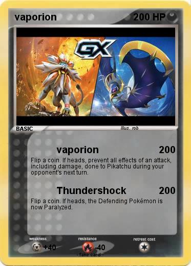 Pokemon vaporion