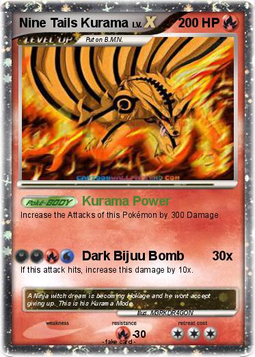 Pokemon Nine Tails Kurama