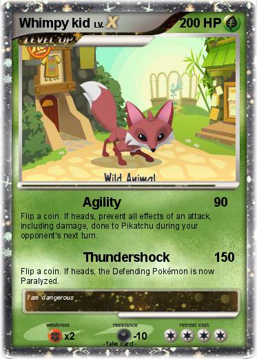 Pokemon Whimpy kid