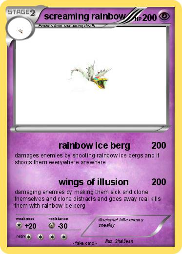 Pokemon screaming rainbow