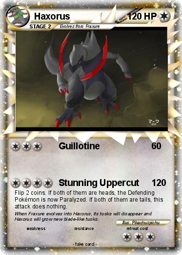 Pokemon Haxorus
