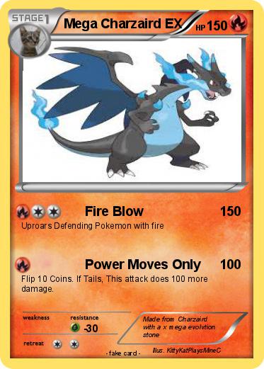 Pokemon Mega Charzaird EX
