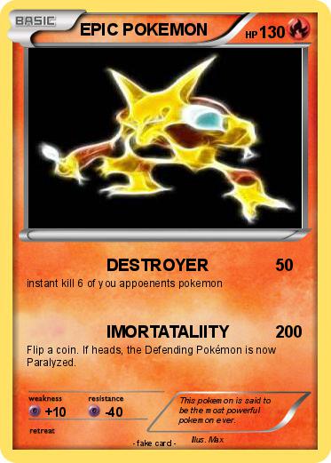 Pokemon EPIC POKEMON