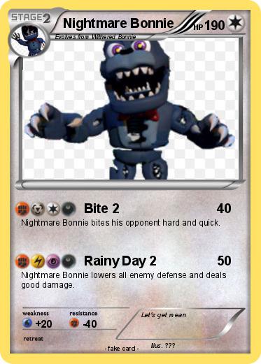 Pokemon Nightmare Bonnie