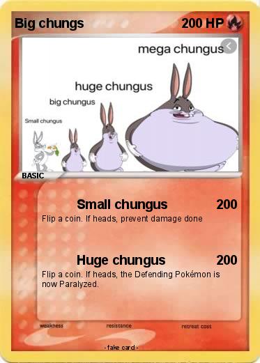 Pokemon Big chungs