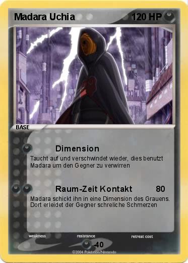 Pokemon Madara Uchia