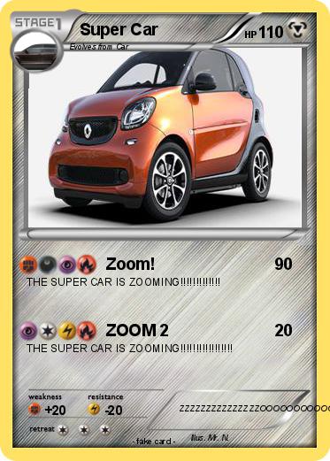 Pokemon Super Car
