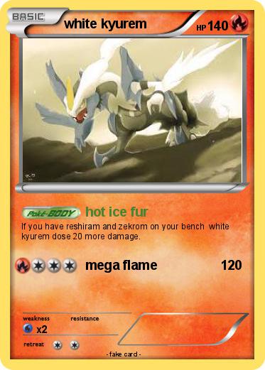Pokemon white kyurem