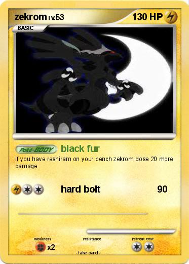 Pokemon zekrom