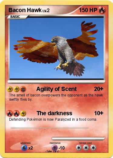 Pokemon Bacon Hawk