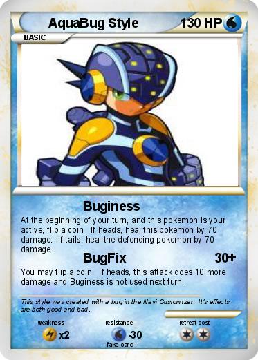 Pokemon AquaBug Style