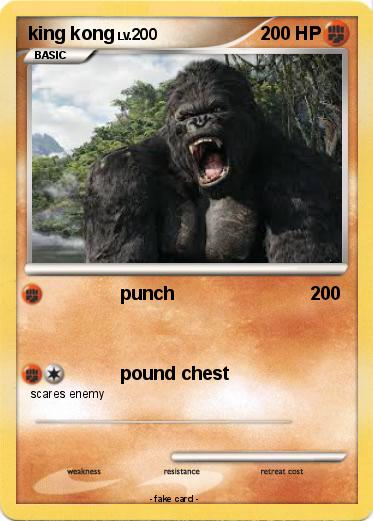 Pokemon king kong
