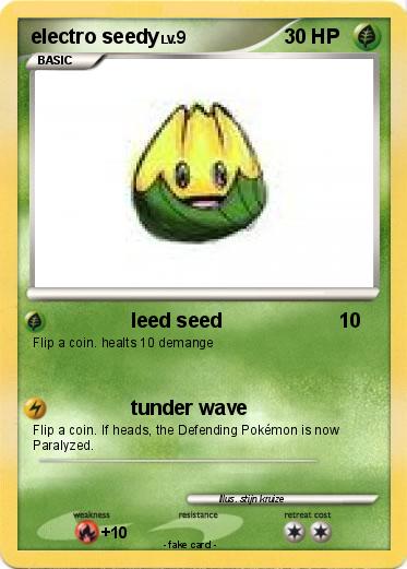 Pokemon electro seedy