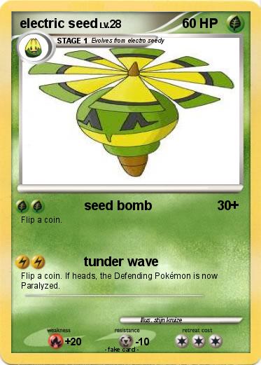 Pokemon electric seed
