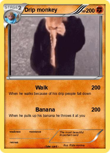 Pokemon Drip monkey