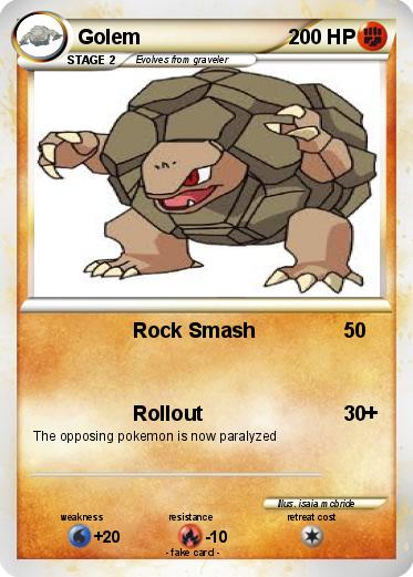 Pokemon Golem