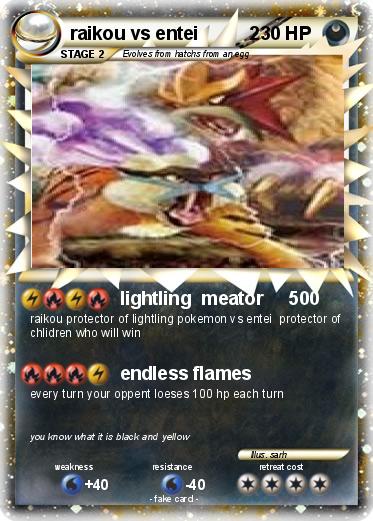 Pokemon raikou vs entei          2