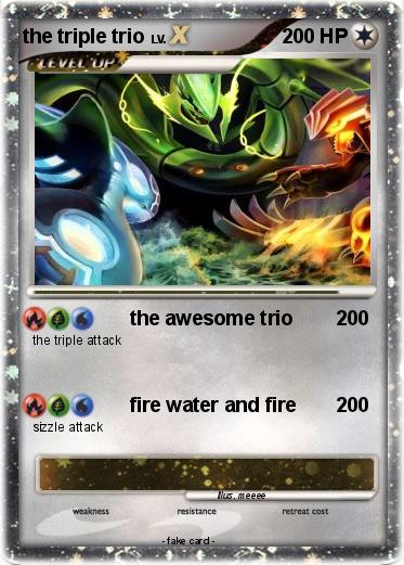 Pokemon the triple trio