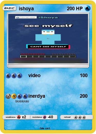 Pokemon ishoya