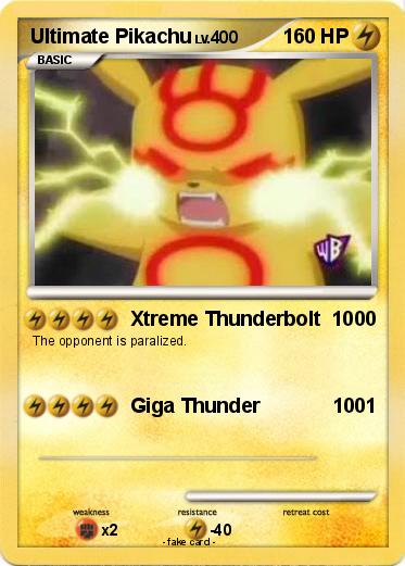 Pokemon Ultimate Pikachu