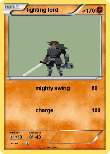 Pokemon fighting lord